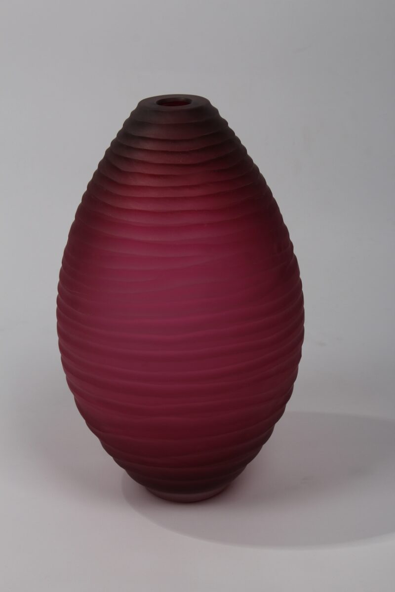 Vase ( weinrot)