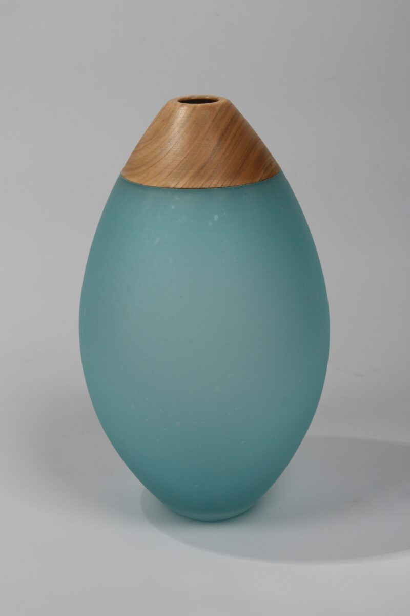 Vase (zartblau)