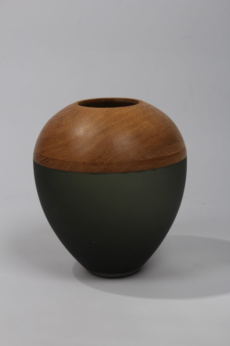 Vase (rauchgrau)